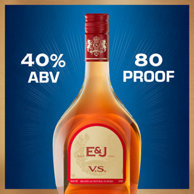 E&J Brandy VS Very Special Brandy Original Extra Smooth 80 Proof - 750 Ml - Image 4