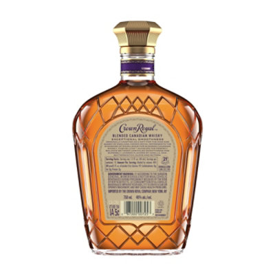 Crown Royal Fine Deluxe Blended Canadian Whisky - 750 Ml - Image 2