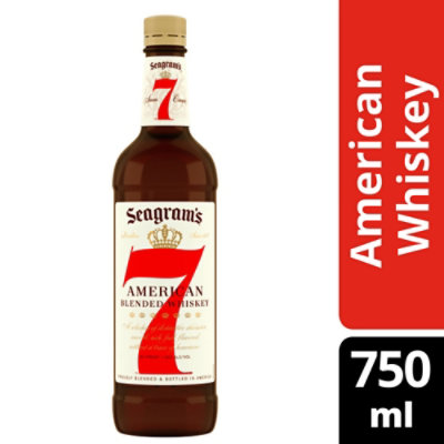 Seagram's 7 Crown American Blended Whiskey - 750 Ml - Image 1