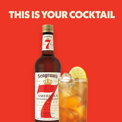 Seagram's 7 Crown American Blended Whiskey - 750 Ml - Image 4