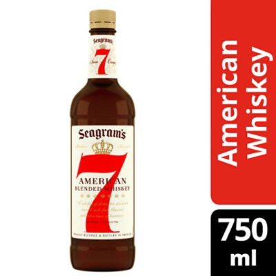 Seagram's 7 Crown American Blended Whiskey - 750 Ml