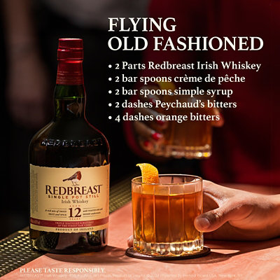 Redbreast Irish Whiskey Single Pot Still Aged 12 Years 80 Proof - 750 Ml - Image 3