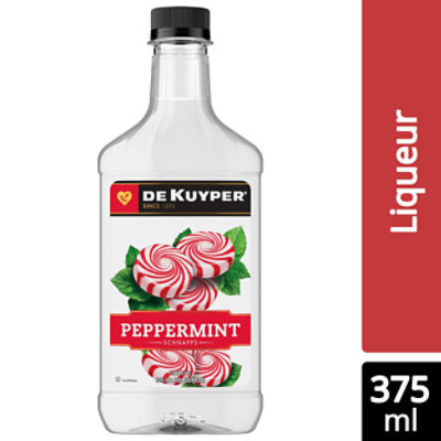 DeKuyper Schnapps Liqueur Peppermint 60 Proof - 375 Ml - Image 1