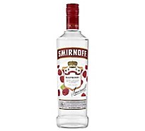 Smirnoff Vodka Infused With Natural Flavors Raspberry Bottle - 750 Ml