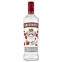 Smirnoff Vodka Infused With Natural Flavors Raspberry Bottle - 750 Ml - Image 1