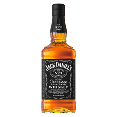 Jack Daniels Old No. 7 Tennessee Whiskey 80 Proof In Bottle - 1.75 Liter