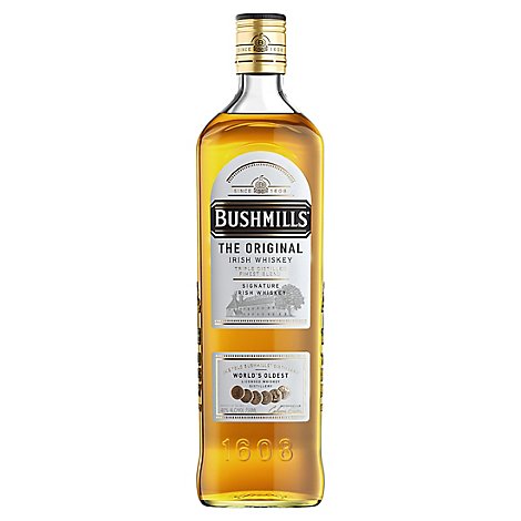 Bushmills Irish Whiskey 80 Proof - 750 Ml