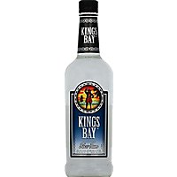 Kings Bay Rum Silver Light 80 Proof - 750 Ml - Image 2
