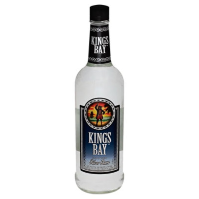 Kings Bay Rum Silver Light 80 Proof 750 Ml Haggen