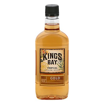 Kings Bay Rum Gold Dark 80 Proof - 750 Ml - Image 3