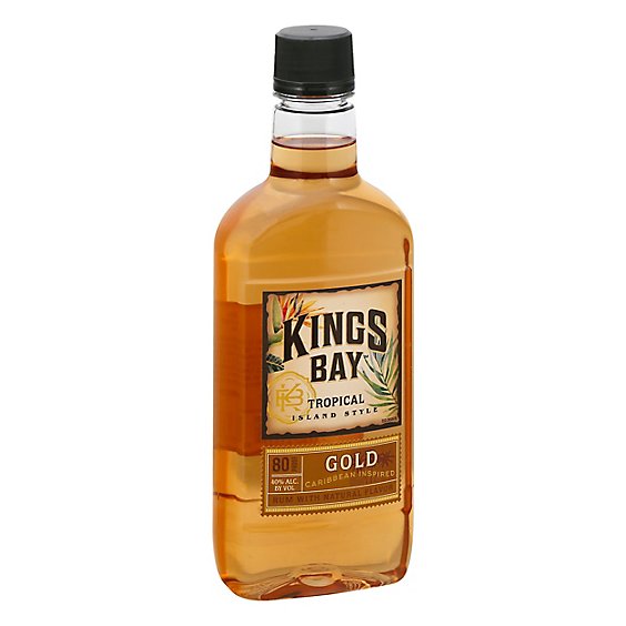 Kings Bay Rum Gold Dark 80 Proof - 750 Ml
