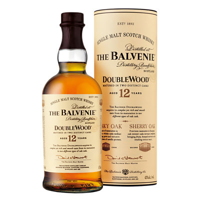 The Balvenie Double Wood Malt Scotch Whisky 12 Year-Old 86 Proof - 750 Ml - Image 1