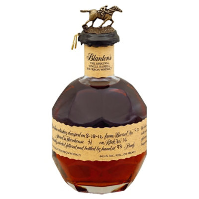 Blanton\'s Single Barrel Bourbon Whiskey
