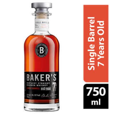 Bakers Kentucky Straight Bourbon 107 Proof-750 ML (Limited quantities may be available in store) - Image 1