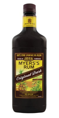 Myers’s Original Dark Jamaican Rum 80 Proof In Bottle - 750 Ml - Image 1