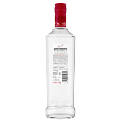 Smirnoff Vodka Infused With Natural Flavors Strawberry Bottle - 750 Ml - Image 2