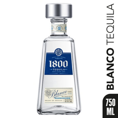 1800 Tequila Blanco 80 Proof - 750 Ml - Image 1