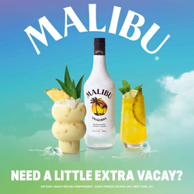 Malibu Caribbean Rum Coconut 42 Proof - 50 Ml - Image 3