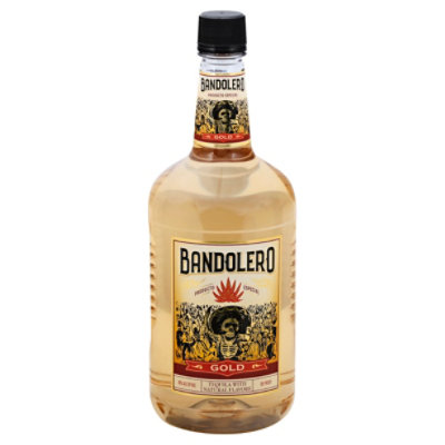 Bandolero Tequila Gold 80 Proof - 1.75 Liter - Image 3