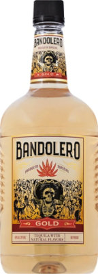 Bandolero Tequila Gold 80 Proof - 1.75 Liter - Image 2