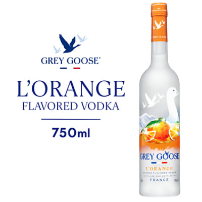 Grey Goose LOrange Flavored Vodka - 750 Ml - Image 1