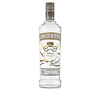 Smirnoff Vodka Infused With Natural Flavors Vanilla Bottle - 750 Ml