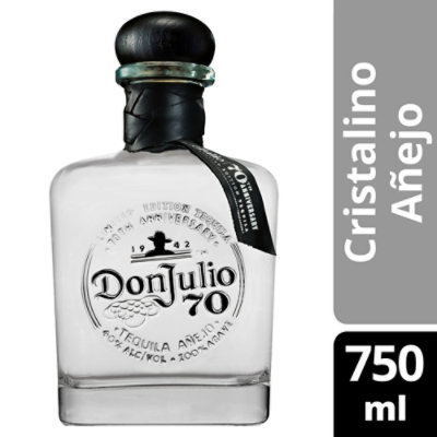 Don Julio 70 Cristalino Anejo Tequila - 750 Ml - Image 1