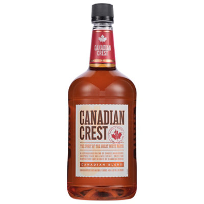 Canadian Crest Canadian Whisky  80 Proof - 1.75 Liter
