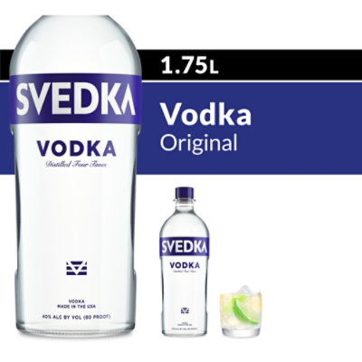 SVEDKA Vodka 80 Proof - 1.75 Liter - Image 1