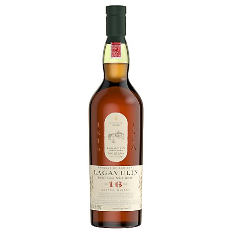 Lagavulin 16 Year Old Islay Single Malt Scotch Whisky - 750 Ml