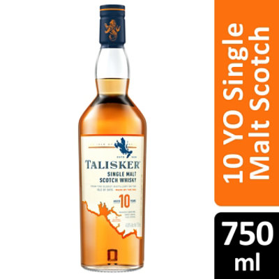 Talisker Single Malt Scotch Whisky 12 Year 91 Proof - 750 Ml