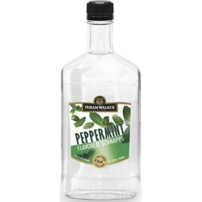 Hiram Walker Schnapps Peppermint - 375 Ml - Image 1