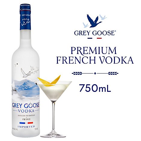 GREY GOOSE Vodka Bottle - 750 Ml