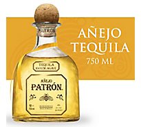 Patron Anejo Tequila Bottle - 750 Ml