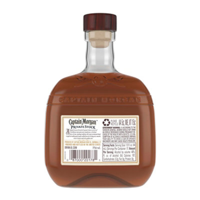 Captain Morgan Private Stock Rum - 750 Ml - Image 3