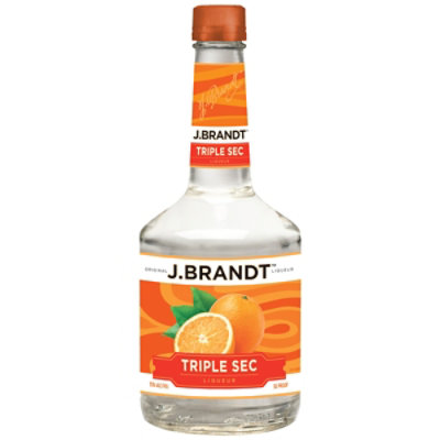 J.BRANDT Liqueur Triple Sec Orange 30 Proof - 750 Ml - Image 1