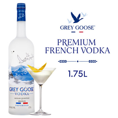 Grey Goose Vodka 80 Proof - 1.75 Liter