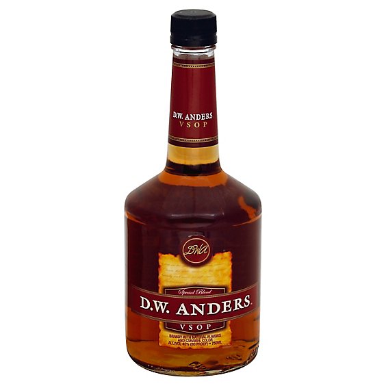 D.W. Anders Brandy VSOP Special Blend 80 Proof - 750 Ml