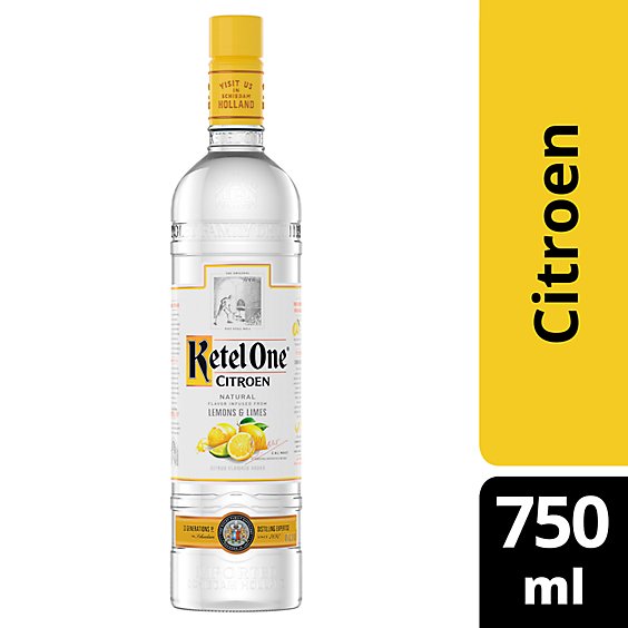 Ketel One Citroen Flavored Vodka - 750 Ml