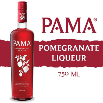 Pama Pomegranate Liqueur 34 Proof - 750 Ml - Image 1