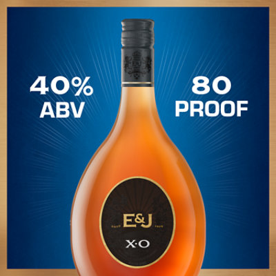 E&J XO Brandy 80 Proof - 750 Ml - Image 4