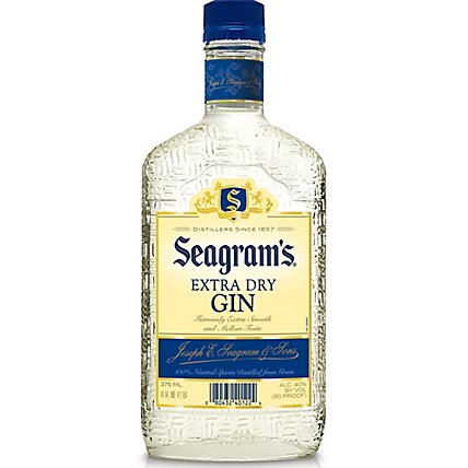 Seagram's Extra Dry Gin - 375 Ml - Image 1
