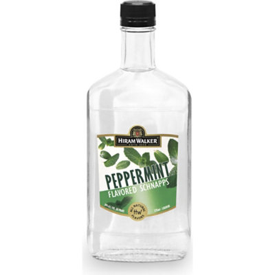 Hiram Walker Schnapps Peppermint - 375 Ml - Image 1