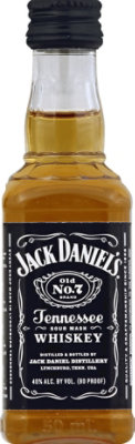 Jack Daniels Old No. 7 Tennessee Whiskey 80 Proof Bottle - 50 Ml - Image 2