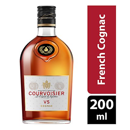 Courvoisier Cognac VS 80 Proof - 200 Ml - Image 1