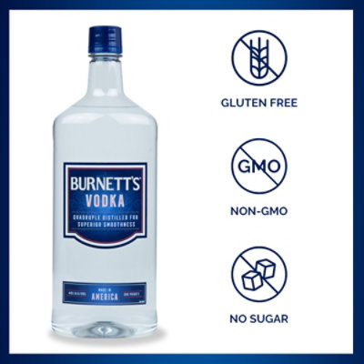 Burnetts Vodka 80 Proof - 1.75 Liter - Image 5