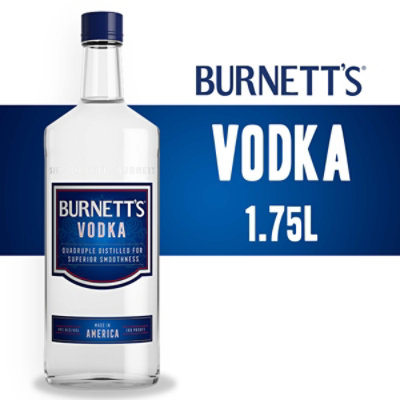 Burnetts Vodka 80 Proof - 1.75 Liter