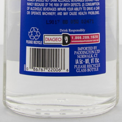 Romana Sambuca Liqueur 84 Proof - 750 Ml - Image 4