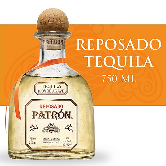 Patron Reposado Tequila - 750 Ml