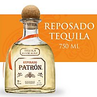 Patron Reposado Tequila Bottle - 750 Ml